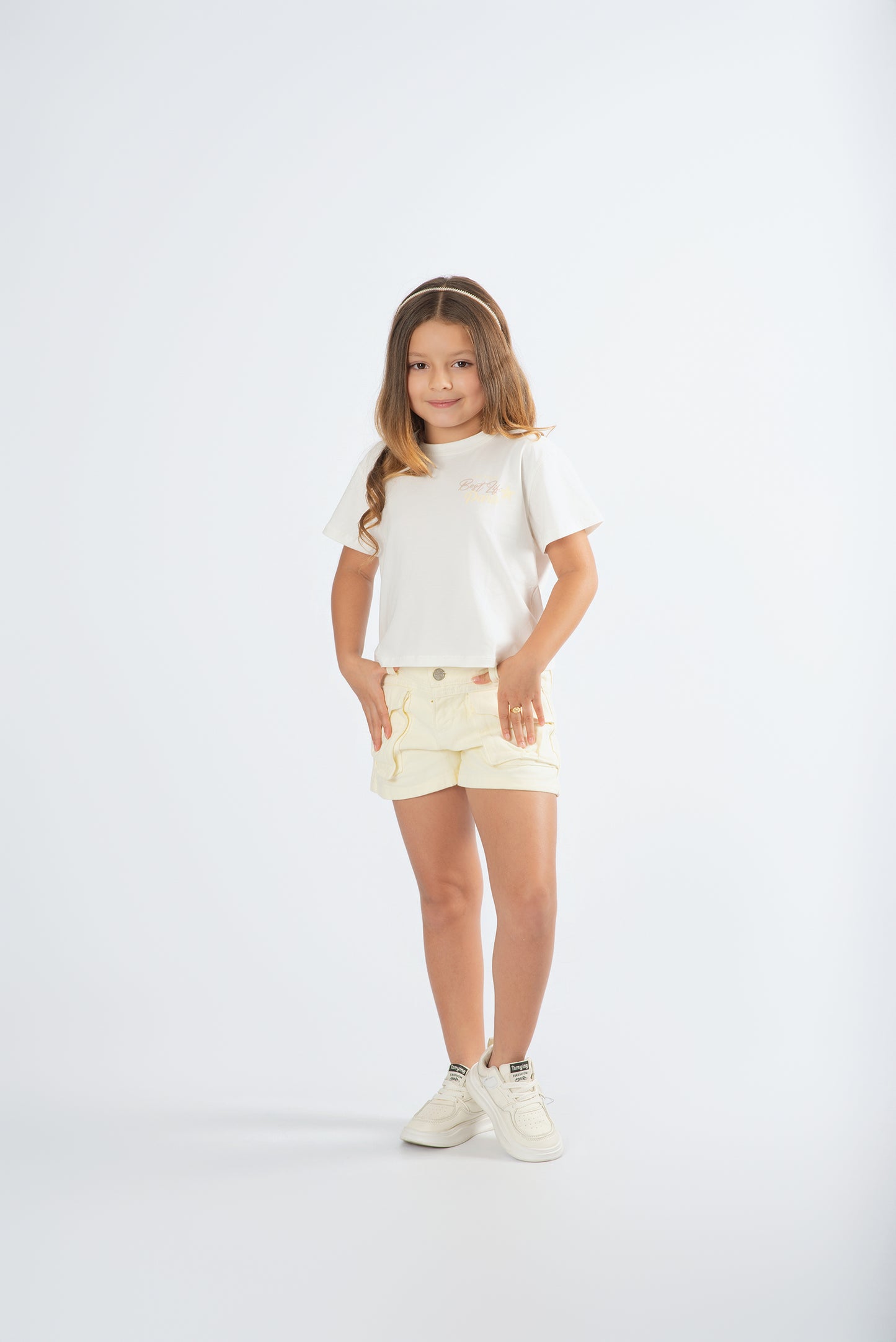 Set Short Con Blusa Oversize Juvenil