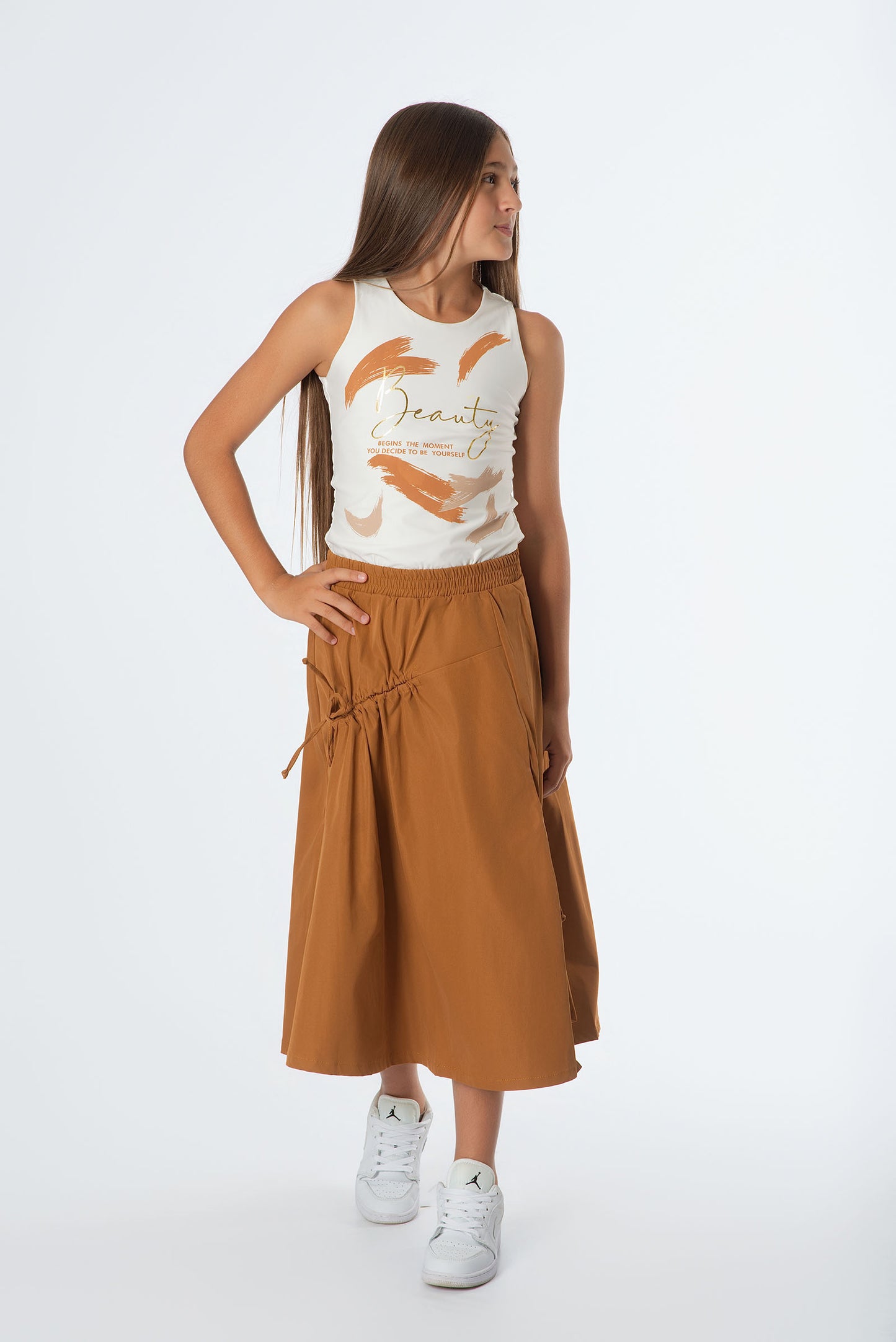 Set blusa y falda larga