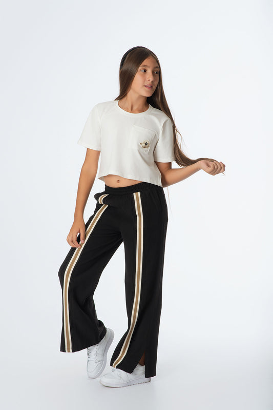 Set Pantalón Wide Leg Teens | Top Crop