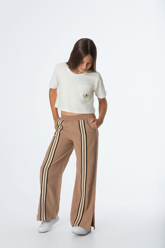 Set Pantalón Wide Leg Teens | Top Crop