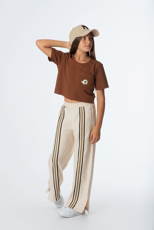 Set Pantalón Wide Leg Teens | Top Crop