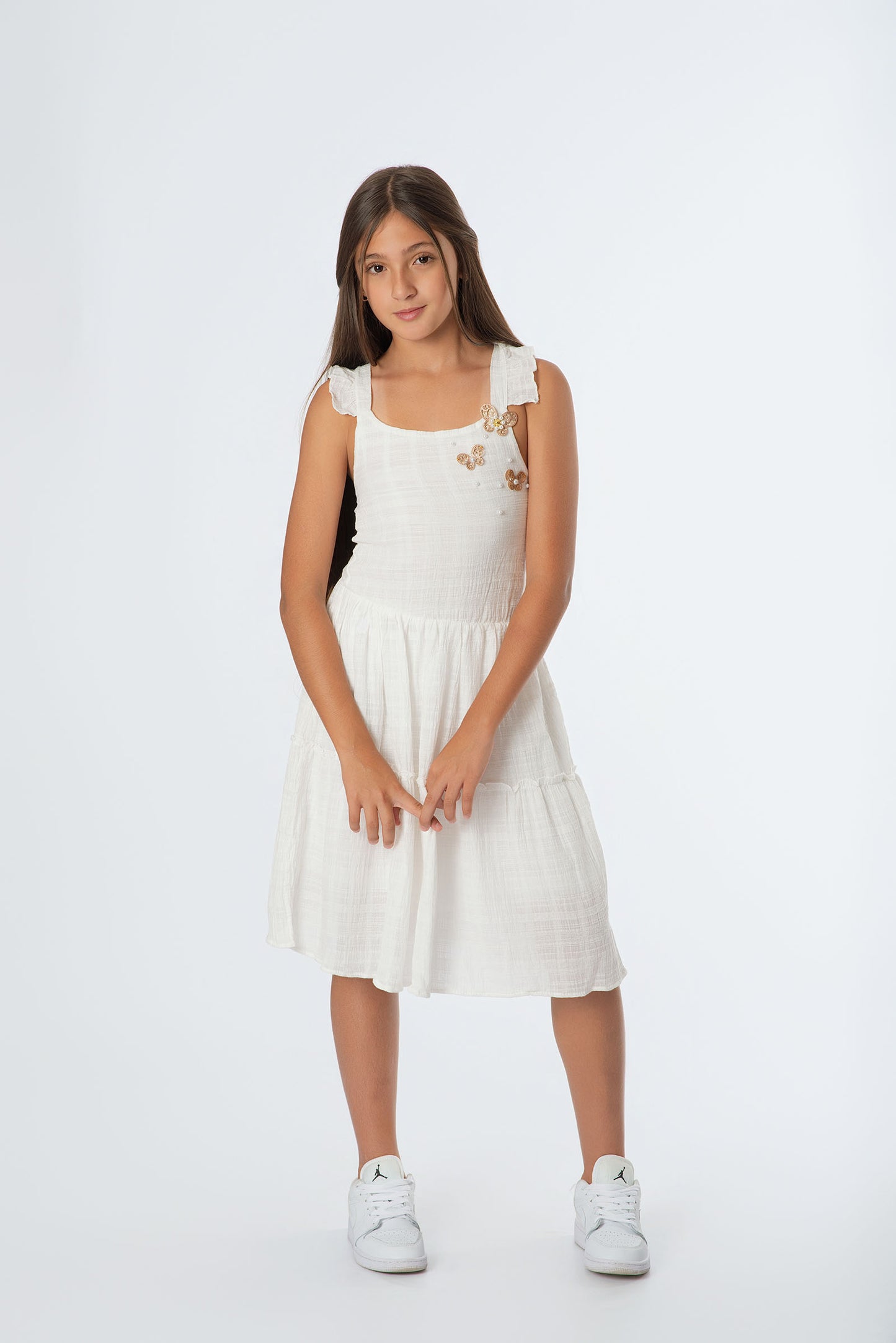 Vestido con mariposas