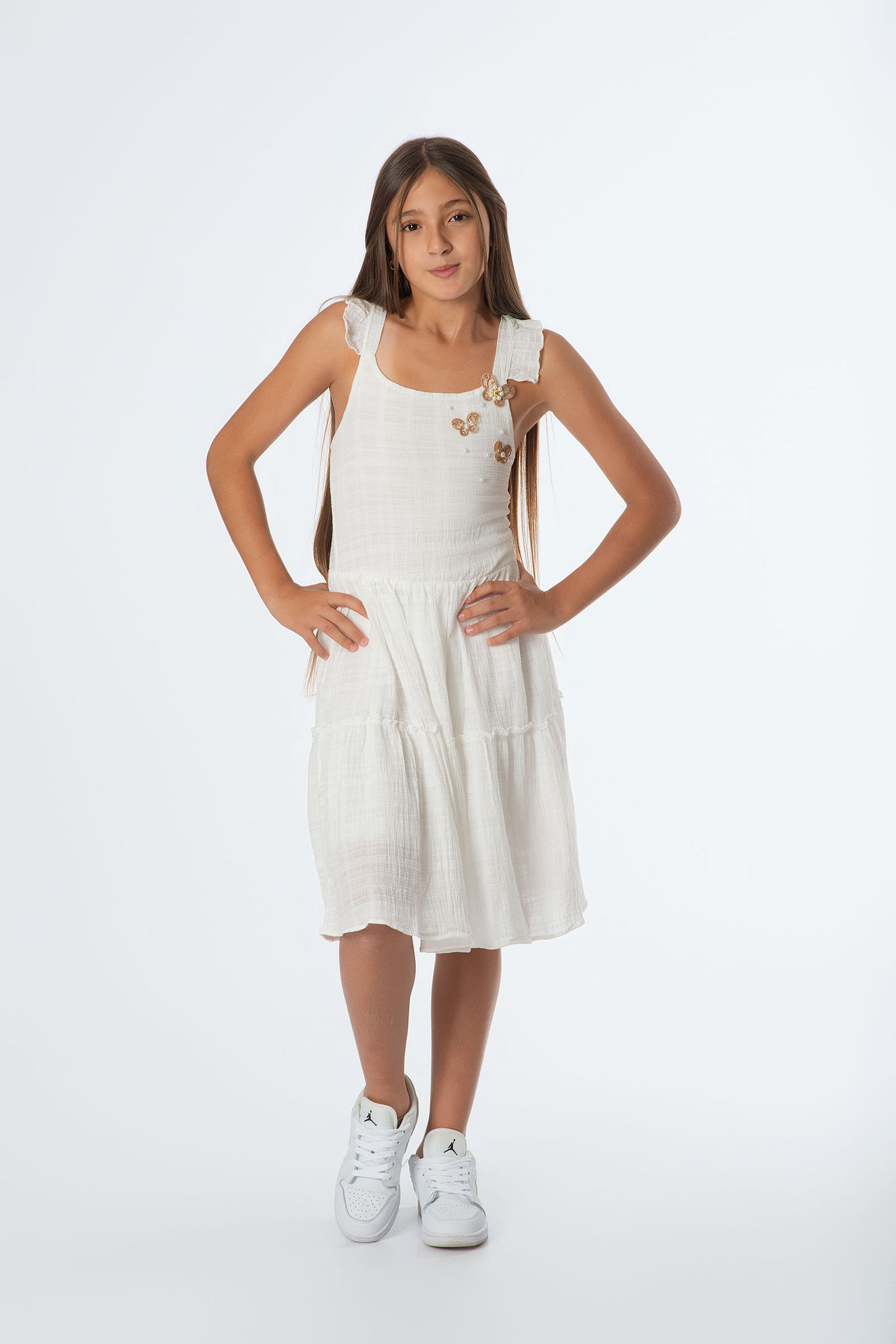 Vestido con mariposas