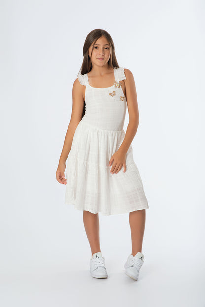 Vestido con mariposas