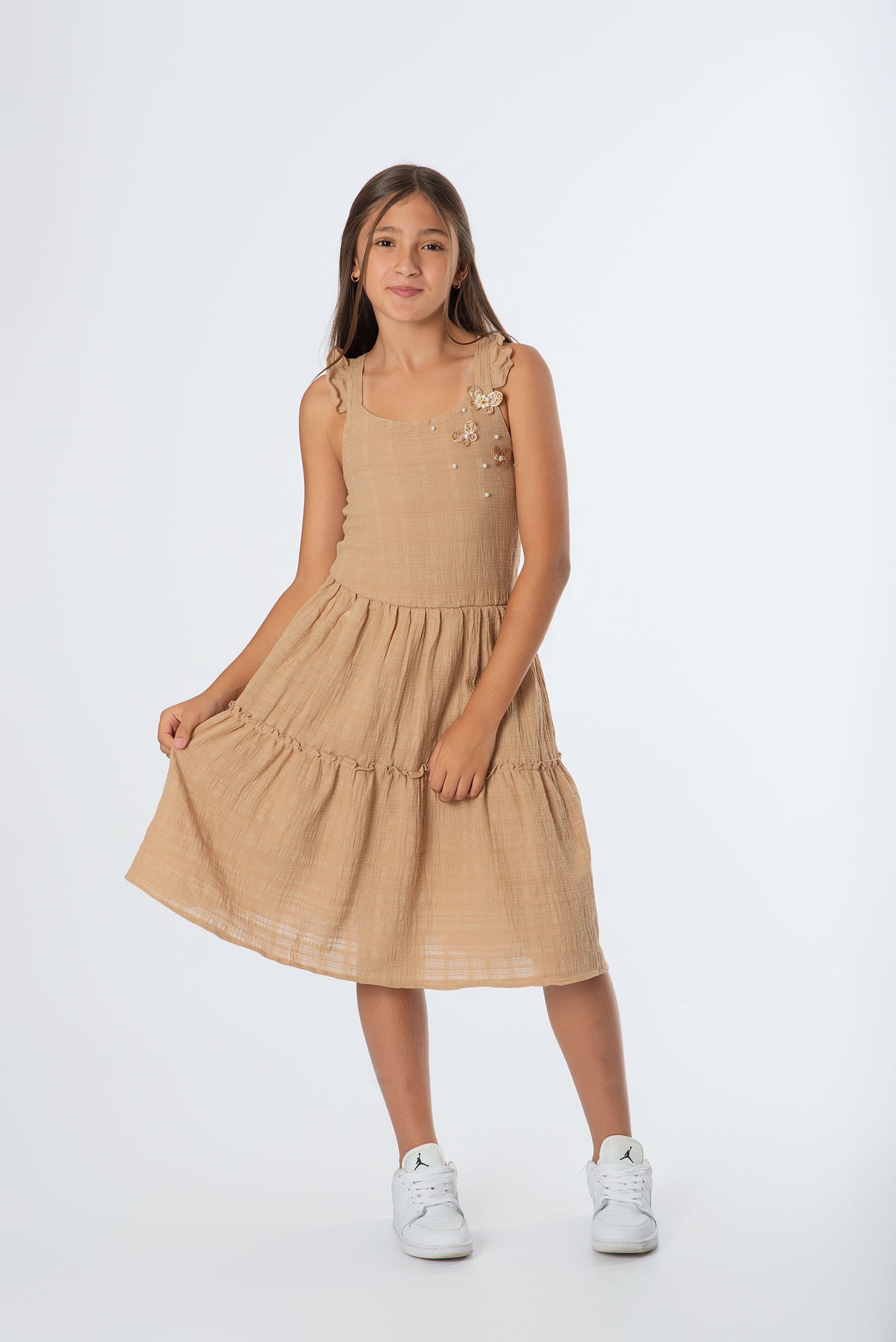 Vestido con mariposas