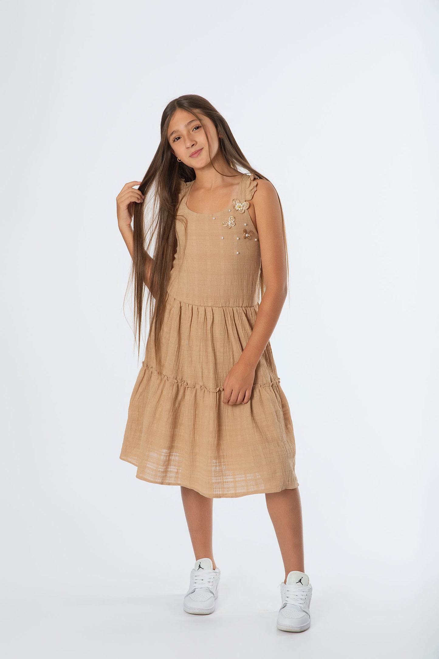 Vestido con mariposas