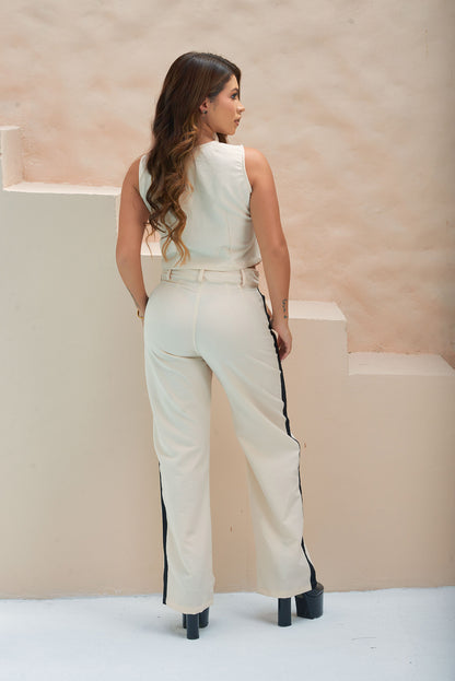 Set Dama Con Chaleco – Elegancia Urbana