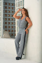Set Gris Dama Con Chaleco – Elegancia Urbana