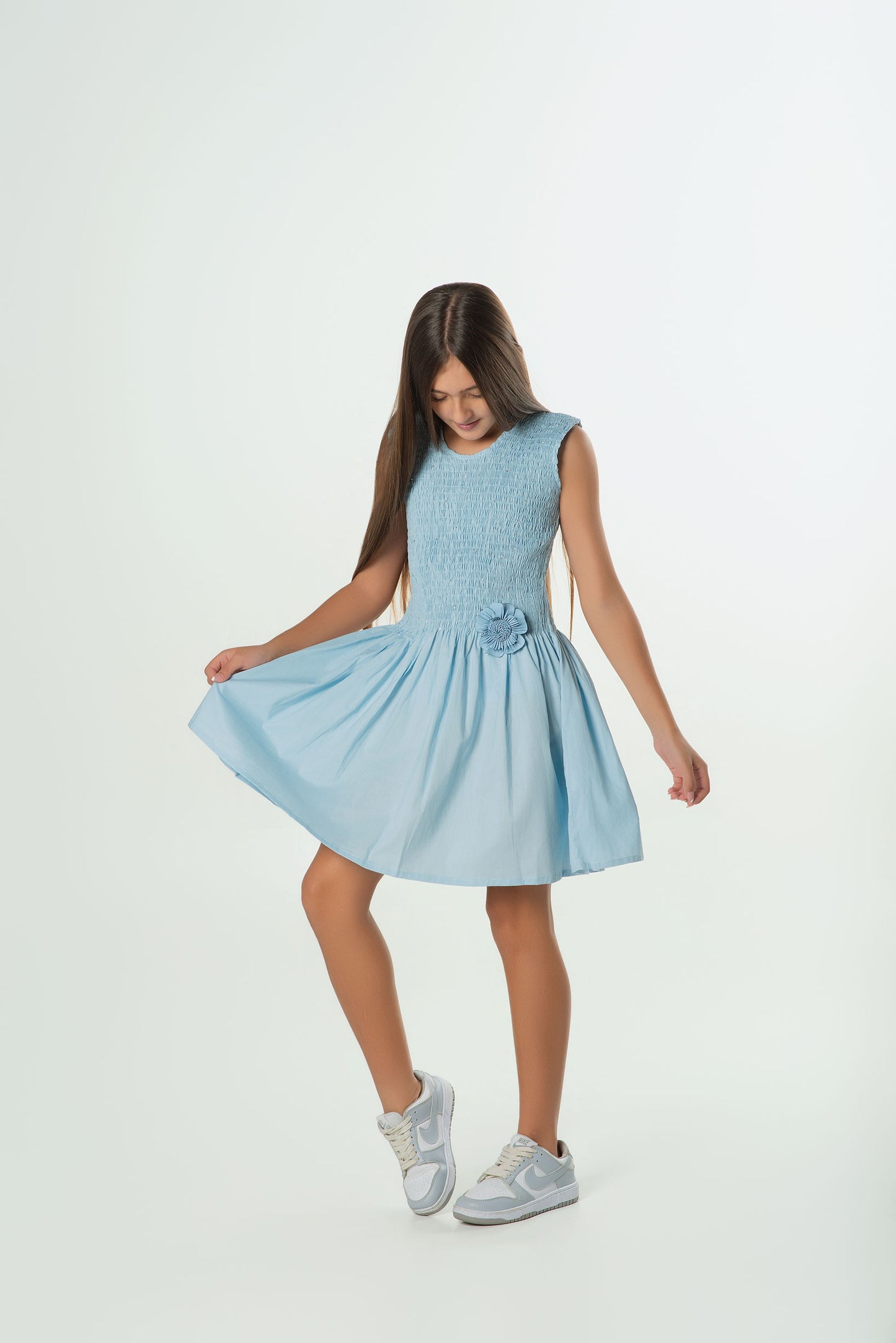 Vestido Enresortado | Fresco y Ajustable