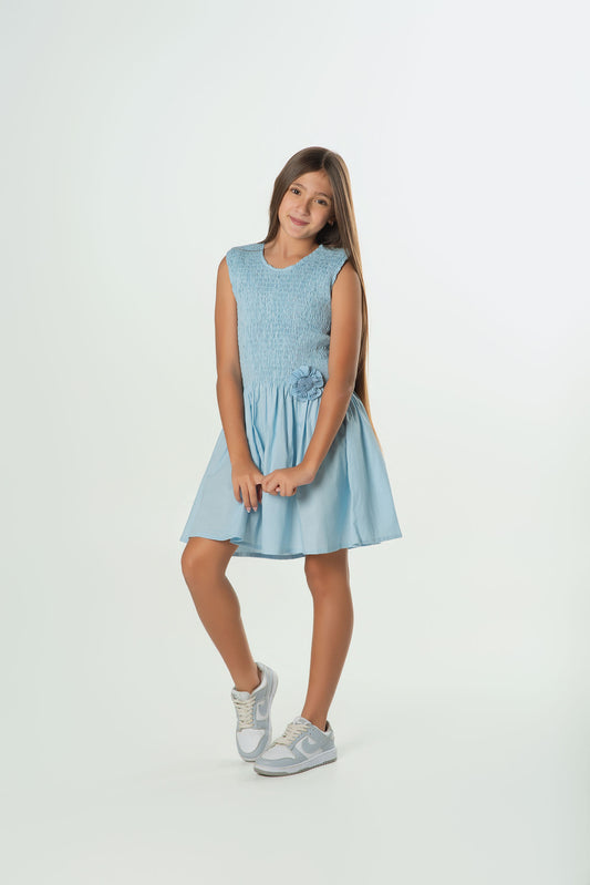 Vestido Enresortado | Fresco y Ajustable