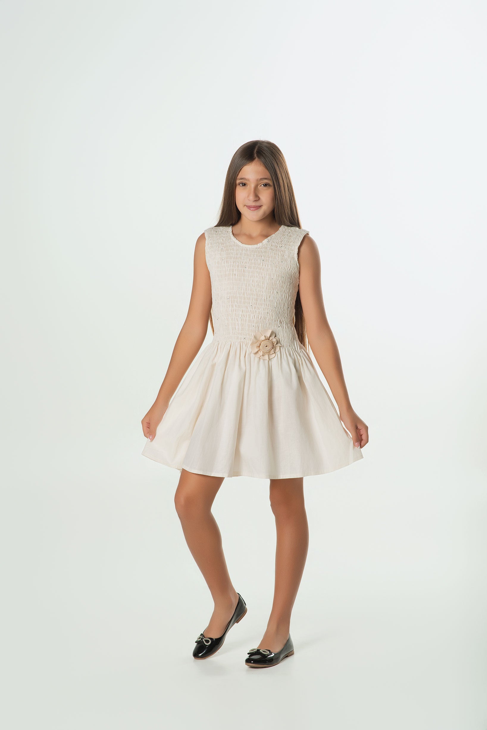 Vestido Enresortado | Fresco y Ajustable