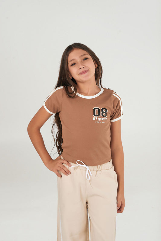 Camiseta Niña Con Estampado 08