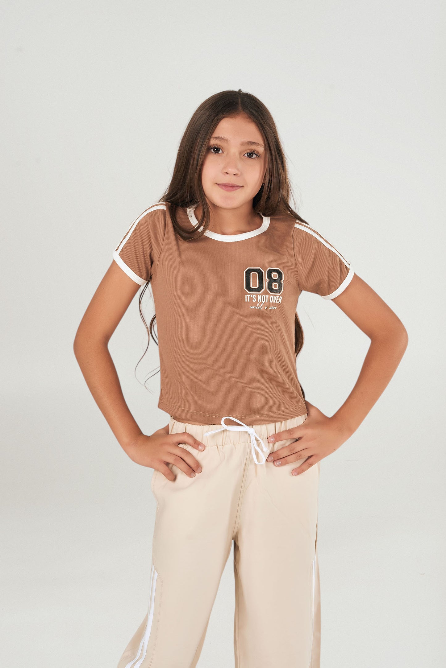Camiseta Niña Con Estampado 08