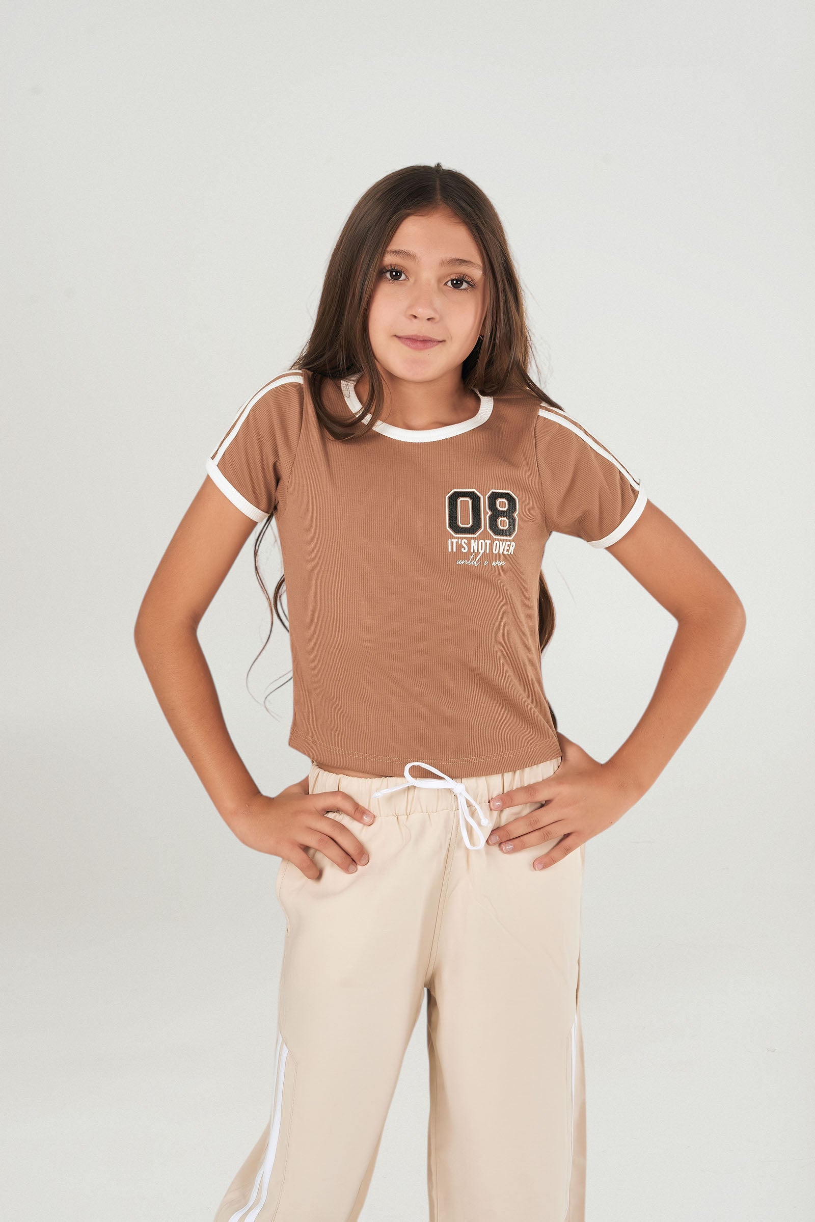 Camiseta Niña Con Estampado 08