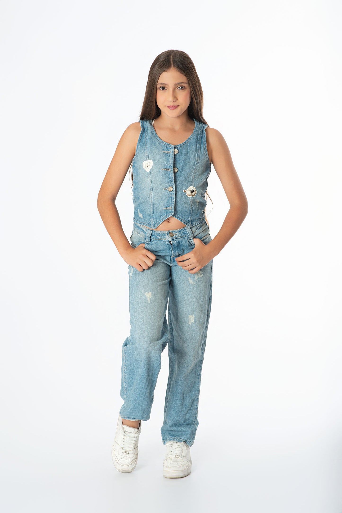 Conjunto Total Denim