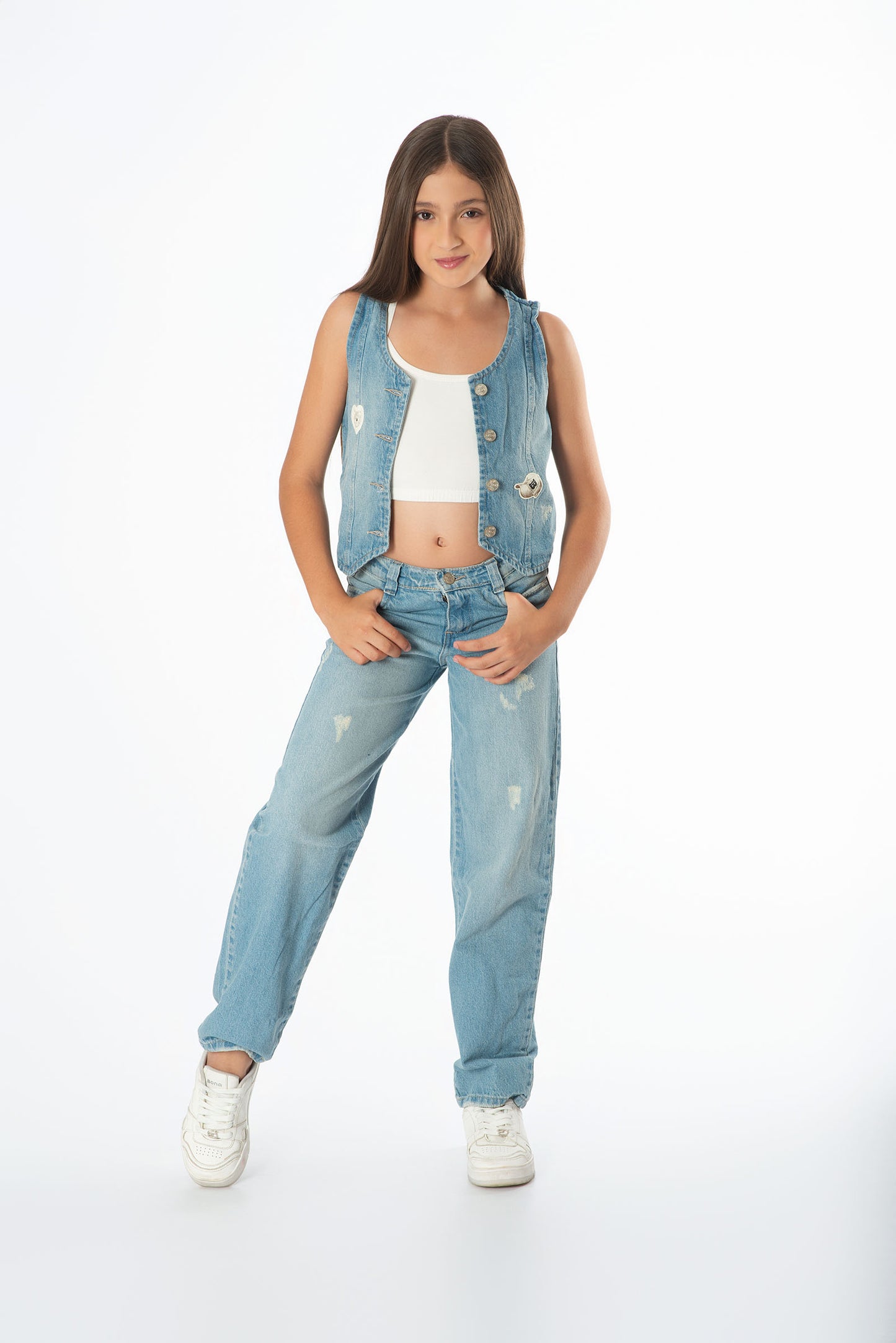 Conjunto Total Denim