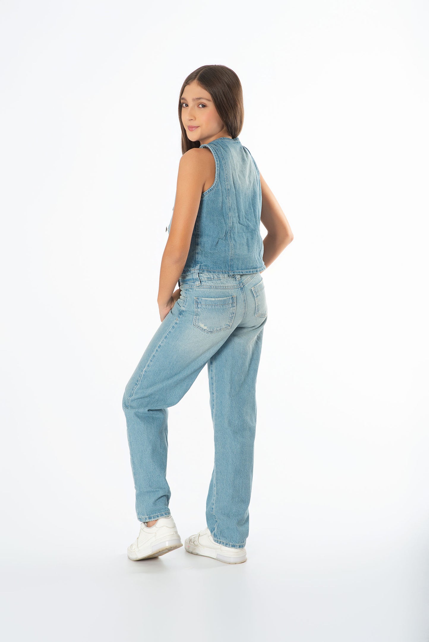 Conjunto Total Denim