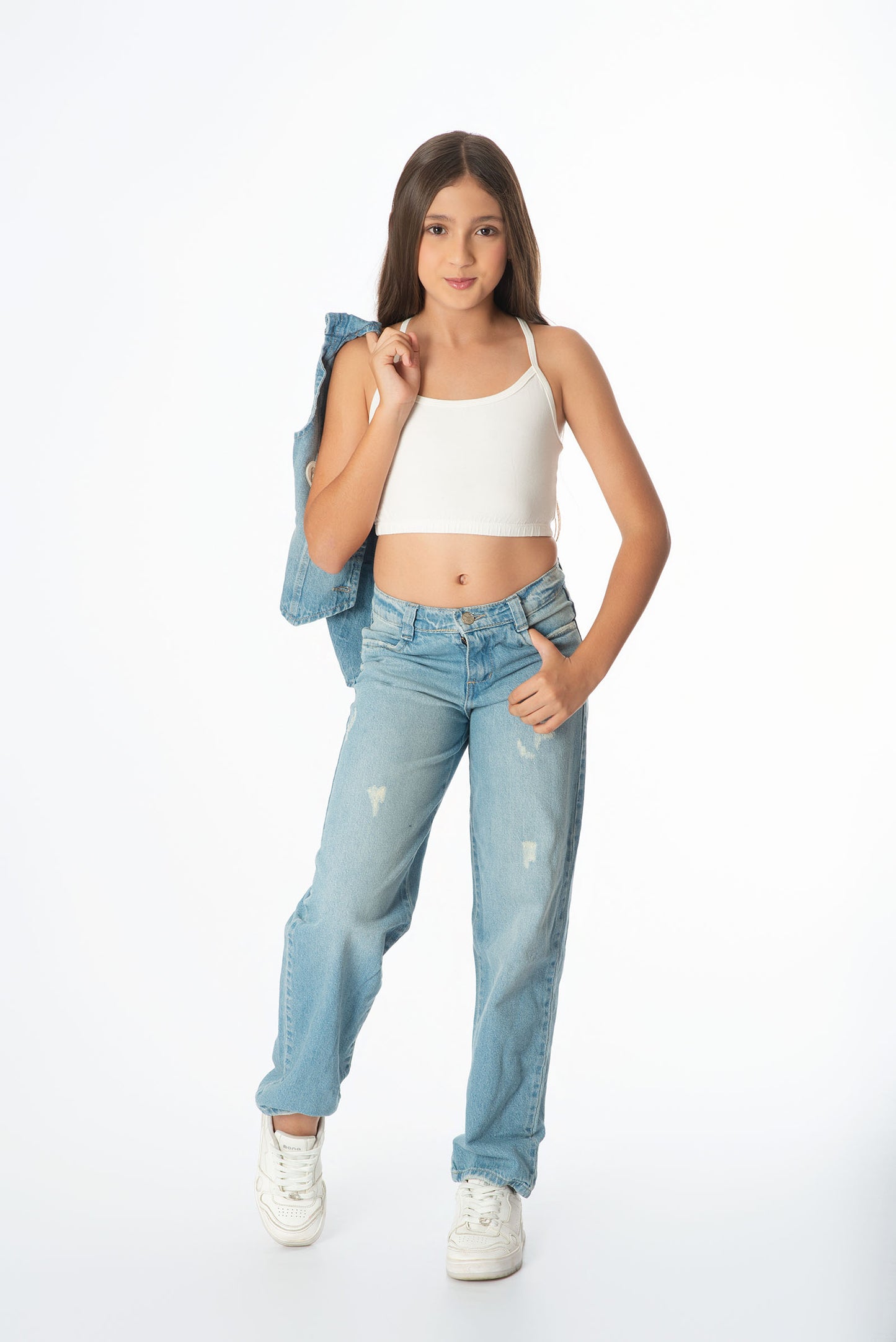 Conjunto Total Denim