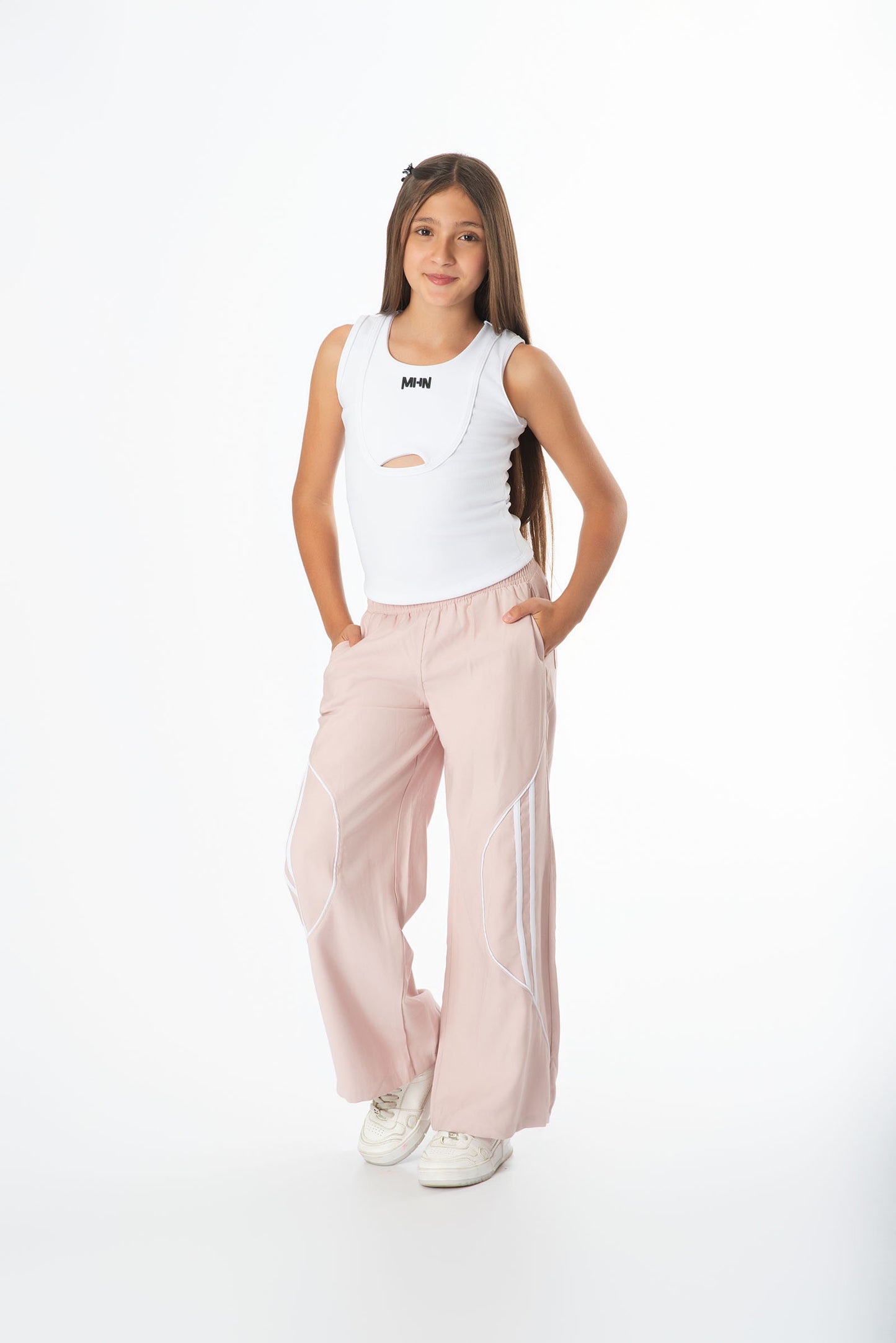 Conjunto Pantalón Deportivo + Top Para Niñas y Teens