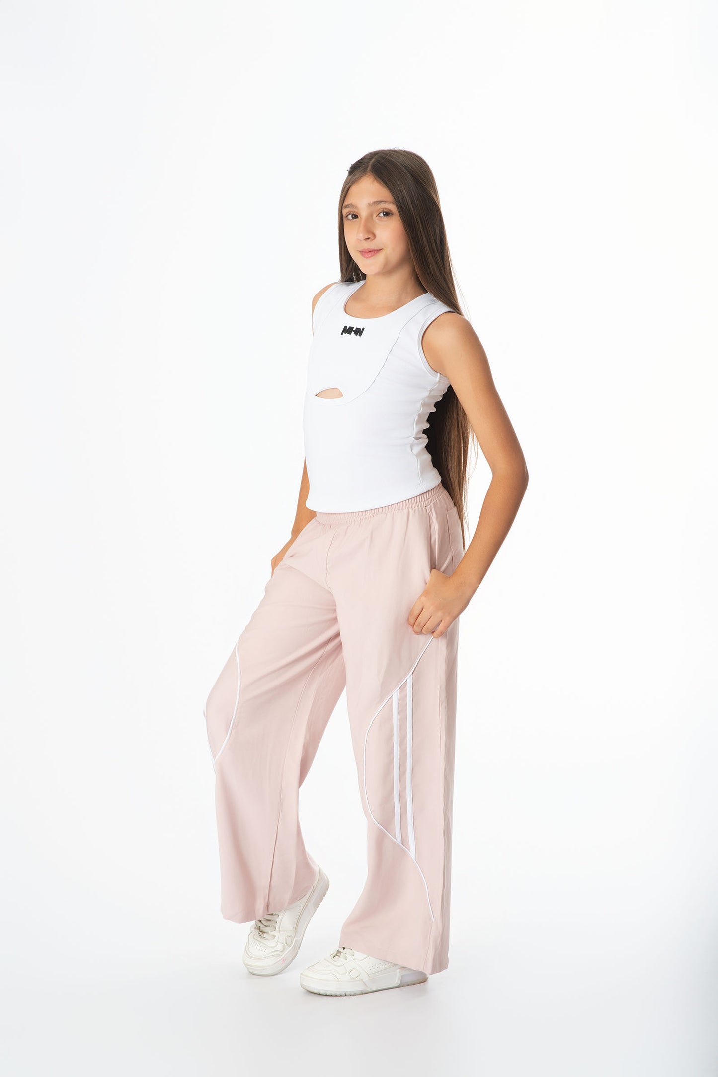 Conjunto Pantalón Deportivo + Top Para Niñas y Teens
