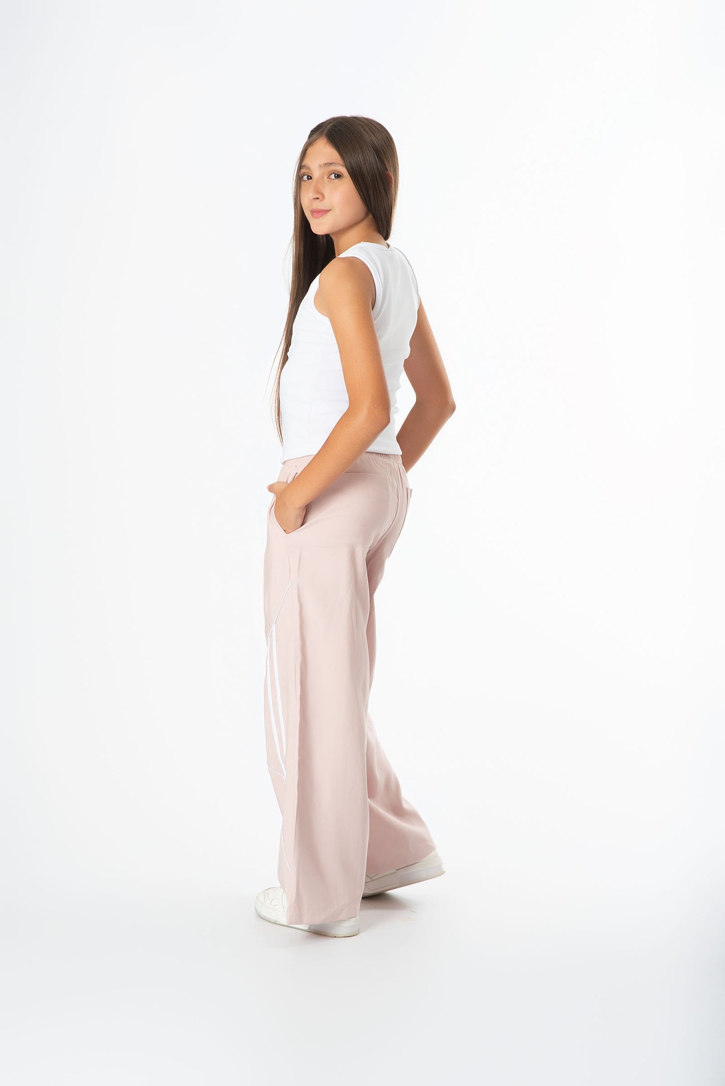 Conjunto Pantalón Deportivo + Top Para Niñas y Teens