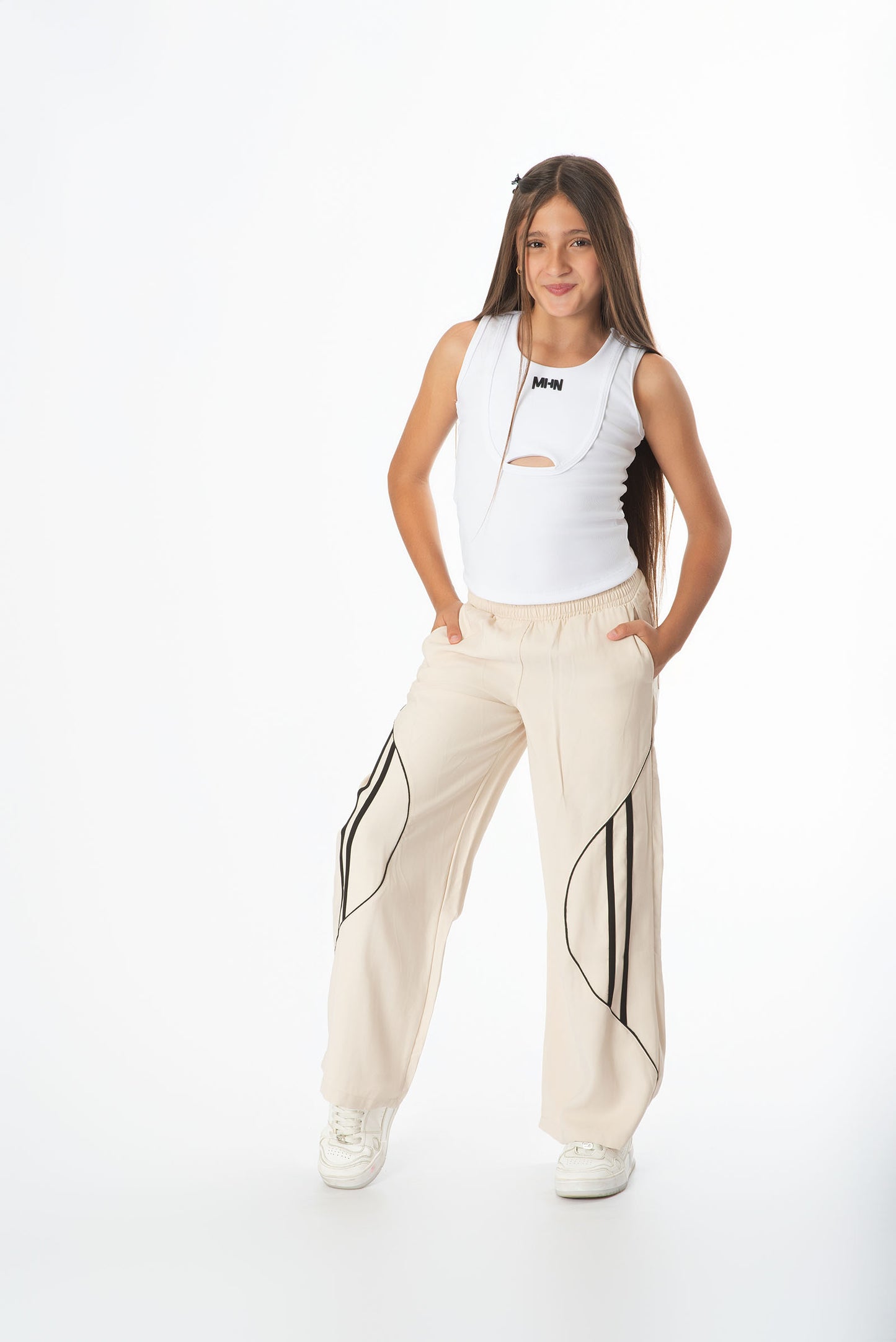 Conjunto Pantalón Deportivo + Top Para Niñas y Teens