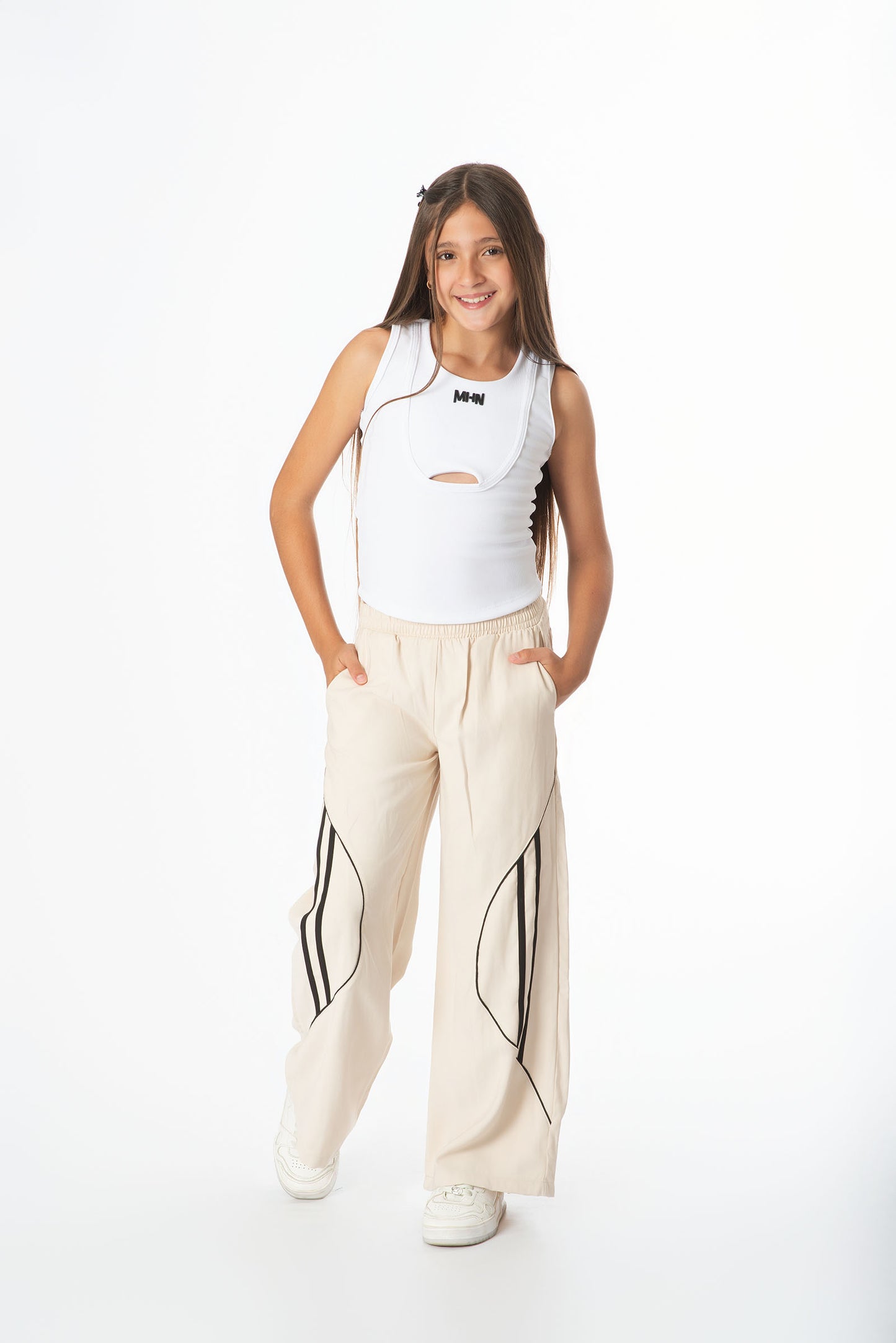 Conjunto Pantalón Deportivo + Top Para Niñas y Teens