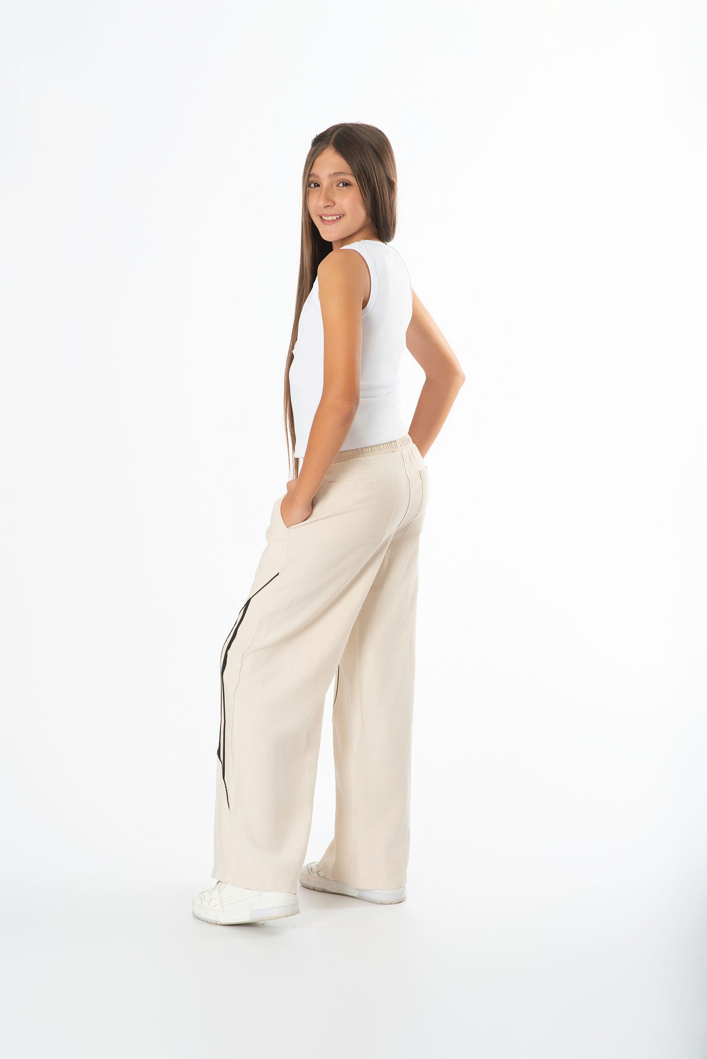 Conjunto Pantalón Deportivo + Top Para Niñas y Teens