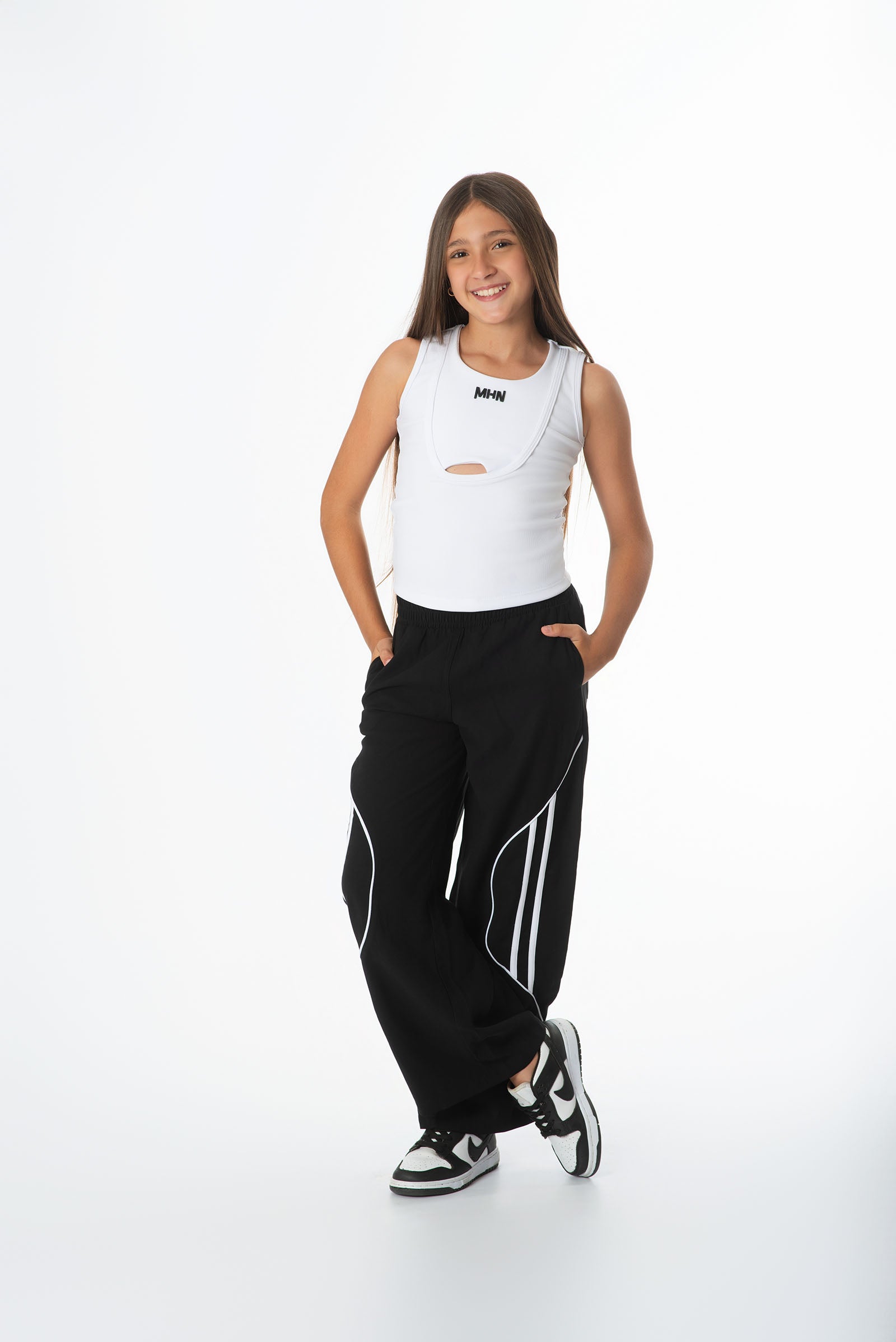 Conjunto Pantalón Deportivo + Top Para Niñas y Teens