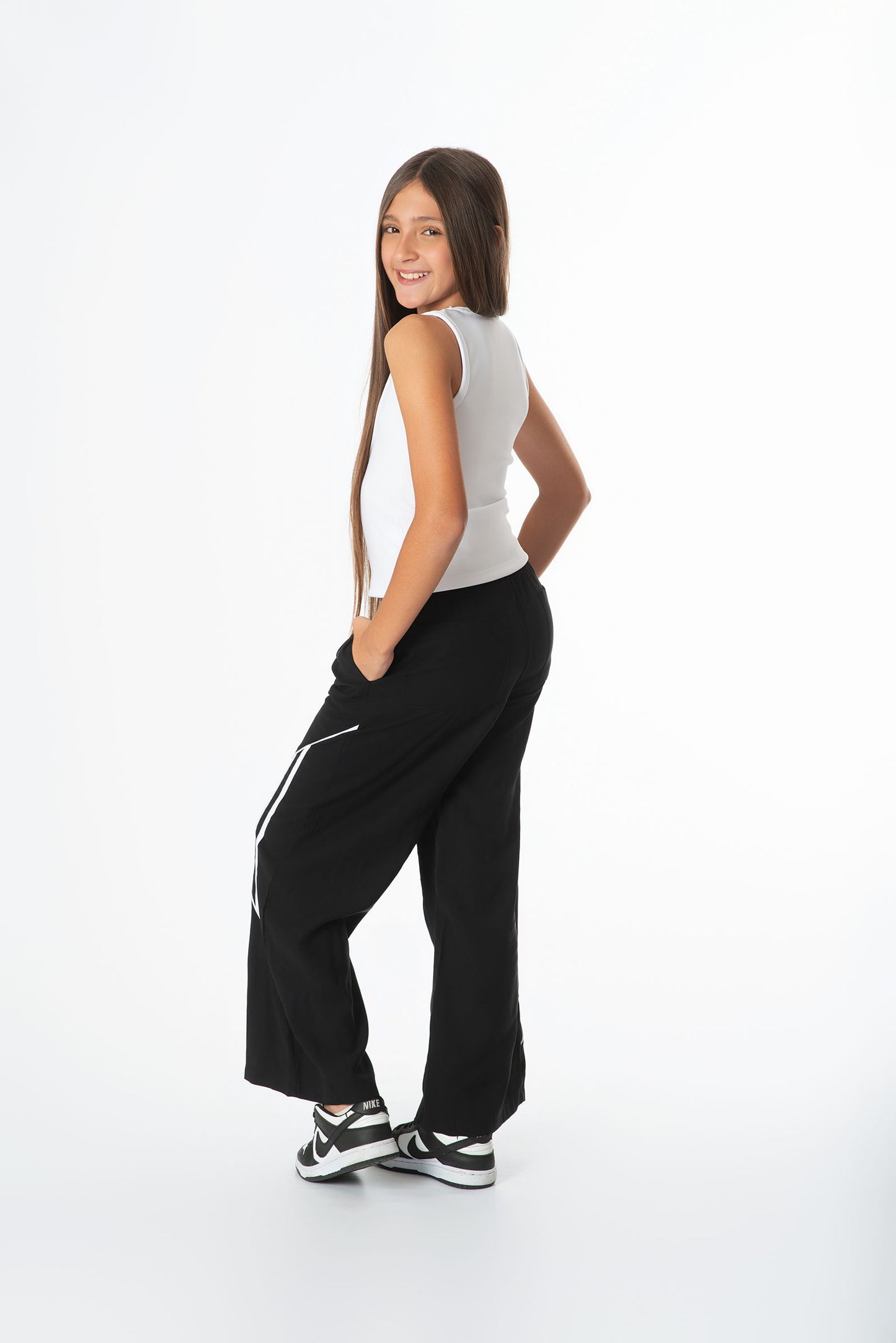Conjunto Pantalón Deportivo + Top Para Niñas y Teens
