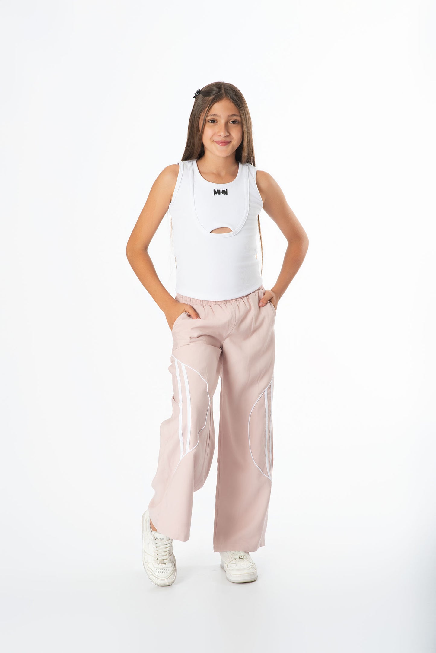 Conjunto Pantalón Deportivo + Top Para Niñas y Teens