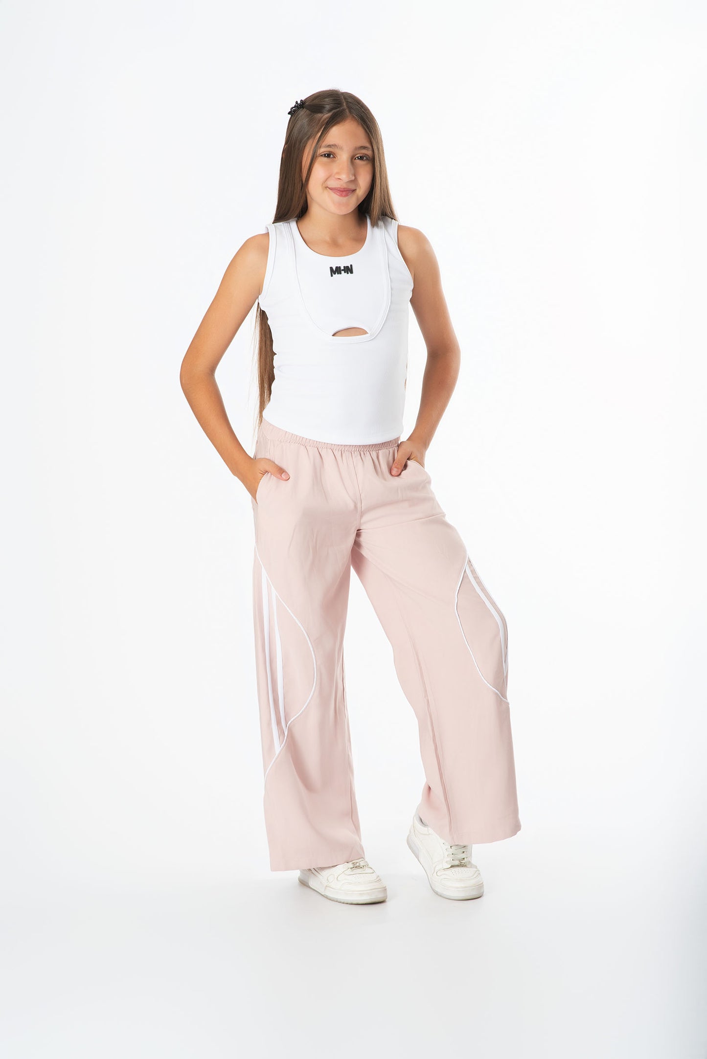 Conjunto Pantalón Deportivo + Top Para Niñas y Teens