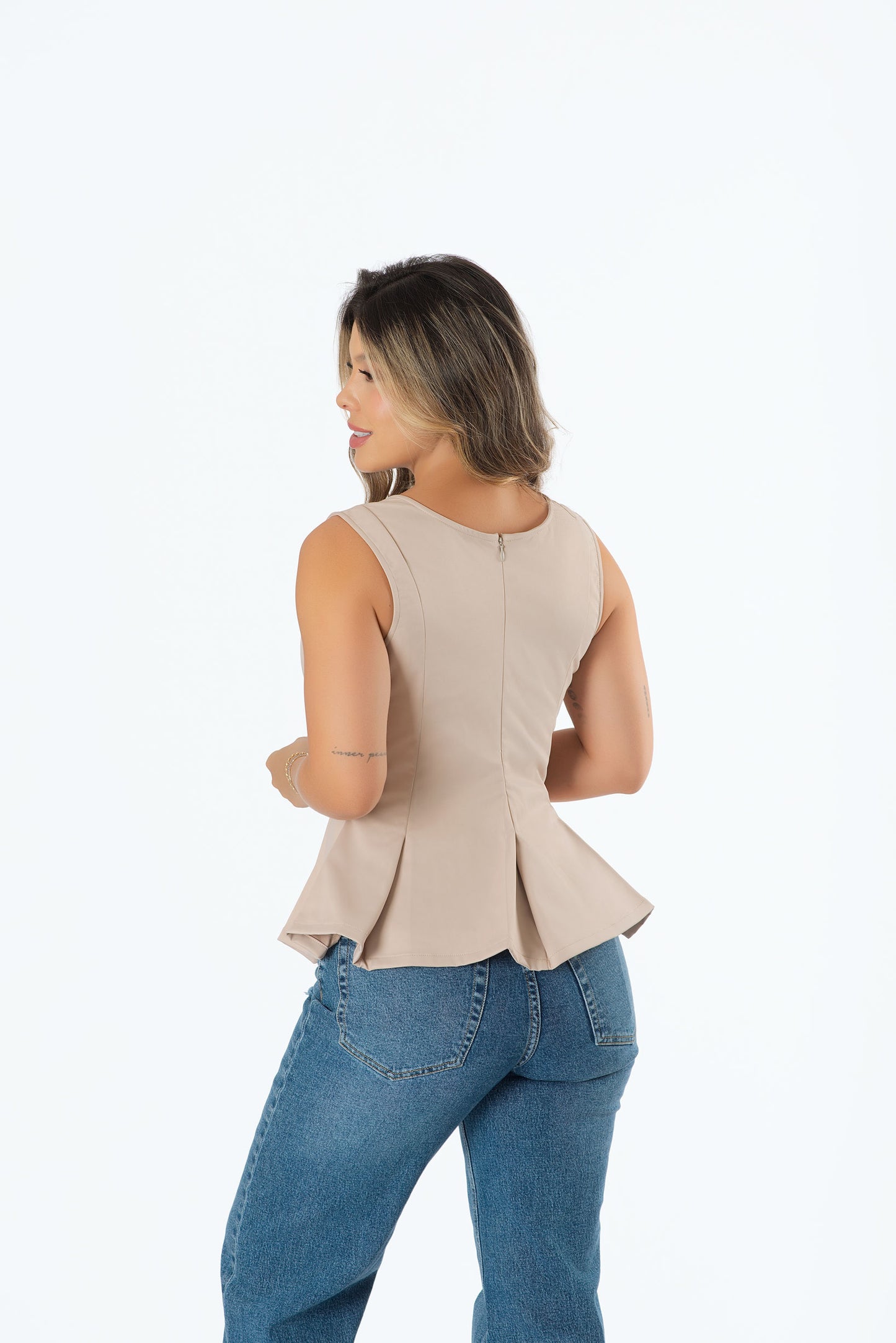 Blusa Estilo Princesa en Satín | Elegancia Romántica